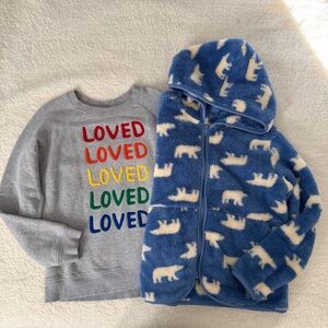 Hanna Andersson Sweatshirt & Fleece Hoodie